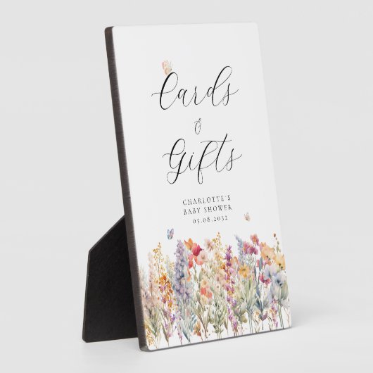 Karten & Geschenke! Wildblume Fotoplatte (Seite)