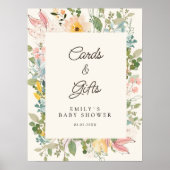 Karten & Geschenke! Wildblumengarten-Charm Poster (Vorne)