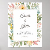 Karten & Geschenke! Wildblumengarten-Charm Poster (Vorne)