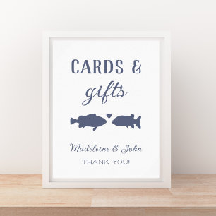 Karten & Geschenke Zwei Fische weniger Paare Showe Poster