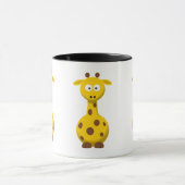 Karten-Giraffe Tasse (Zentrum)