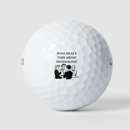 KARTEN GOLFBALL (Vorderseite)