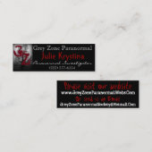 Karten grauer Zone Julie (Vorne/Hinten)