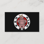 Karten "GRILLEN König-" Geschäft (Rückseite)