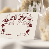 Karten Hochzeitstisch Vintag