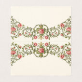 Karten Hochzeitstisch Vintag (Innenseite Aufgefaltet)