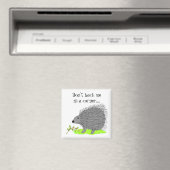 Karten-Igel mit Spruch Magnet (In Situ (Geschirrspüler))