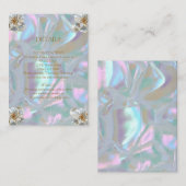 Karten Imitate Mutter der Perle (Vorne/Hinten)