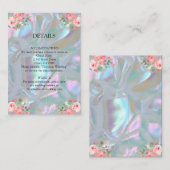 Karten Imitate Mutter der Perle (Vorne/Hinten)