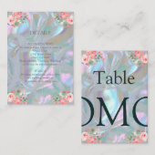 Karten Imitate Mutter der Perle (Vorne/Hinten)