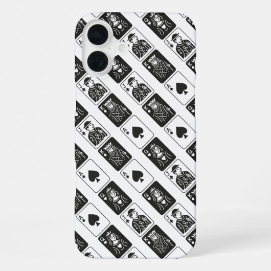 Karten iPhone Hülle (Rückseite)
