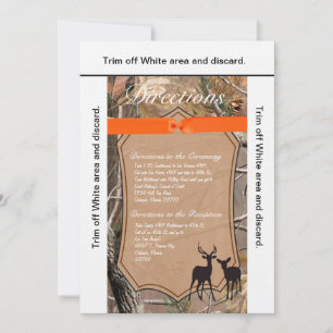 Karten-Jäger-Camouflage Camoflauge Rotwild der Einladung