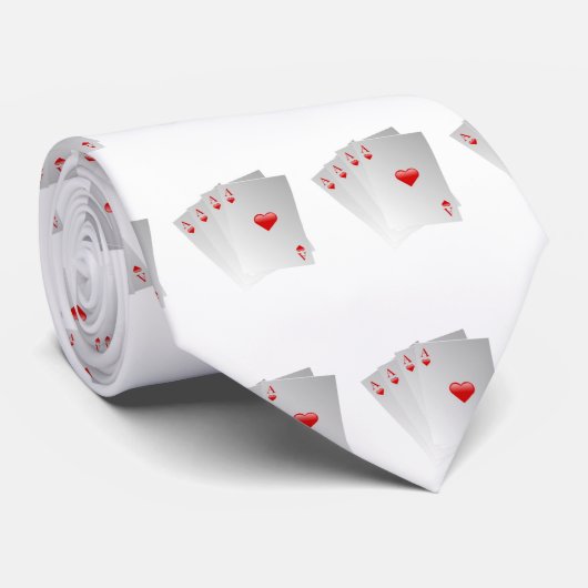 Karten Krawatte (Gerollt)