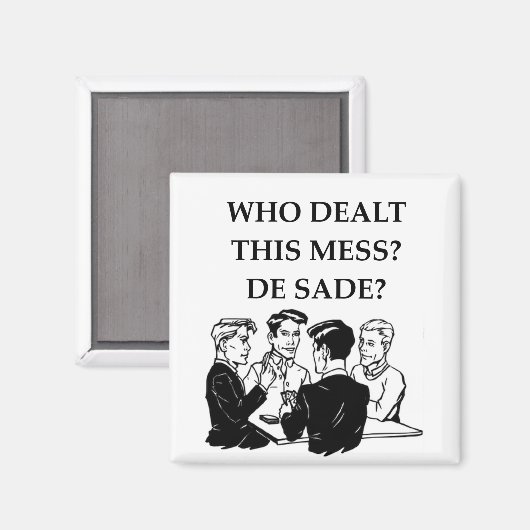 KARTEN MAGNET (Vorderseite/Rückseite)