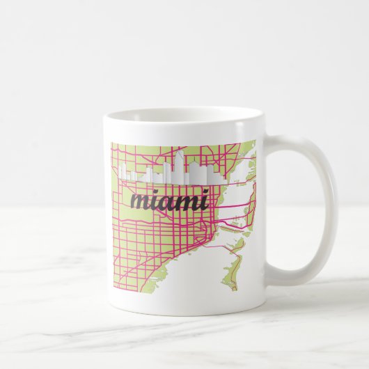Karten Miami Kaffeetasse (Rechts)