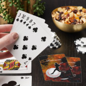 Karten mit Baseball Player und Ball spielen Spielkarten (In Situ)