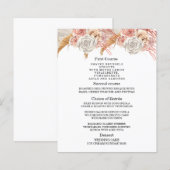 Karten mit Bohemischer Chic-Blumenkarte (Vorne/Hinten)