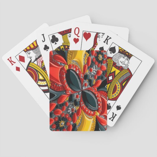 Karten mit deutschen Farben spielen Spielkarten (Rückseite)