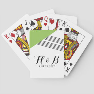 Karten mit geometrischer Form Spielkarten