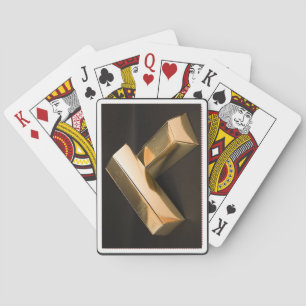 Karten mit Gold Bars spielen Spielkarten