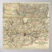 Karten mit Indiana Poster (Vorne)