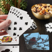 Karten mit Kardinalen Spielkarten (In Situ)