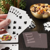 Karten mit personalisiert veränderbarem Text Spielkarten (In Situ)