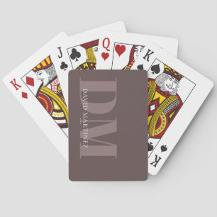 Karten mit personalisiert veränderbarem Text Spielkarten