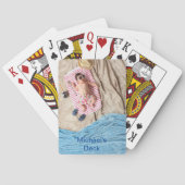 Karten mit personalisierten veränderbaren Bildern Spielkarten (Rückseite)