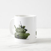 Karten moderner Panzer Kaffeetasse (Vorderseite Links)