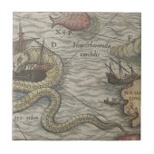 Karten-Monster/Seeschlange Fliese (Vorderseite)