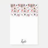 Karten nach dem Spiel Post-it Klebezettel (Vorderseite)