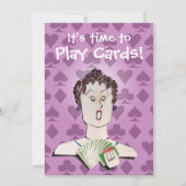 Karten-Party Einladung (Vorderseite)