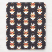 Karten-Pinguin mit der Nummer 99 Mousepad (Vorne)