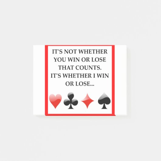 KARTEN POST-IT KLEBEZETTEL (Vorderseite)