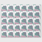 Karten San Francisco Geschenkpapier (Flach)