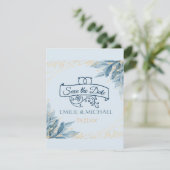 Karten Save the Date Mariage (Stehend Vorderseite)