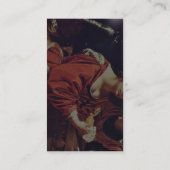 Karten-Scharfe und Wahrsager-Detail durch Régnier Visitenkarte (Rückseite)