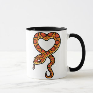 Karten-Schlange Tasse
