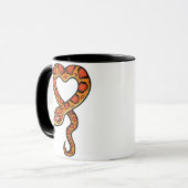 Karten-Schlange Tasse (Vorderseite Links)