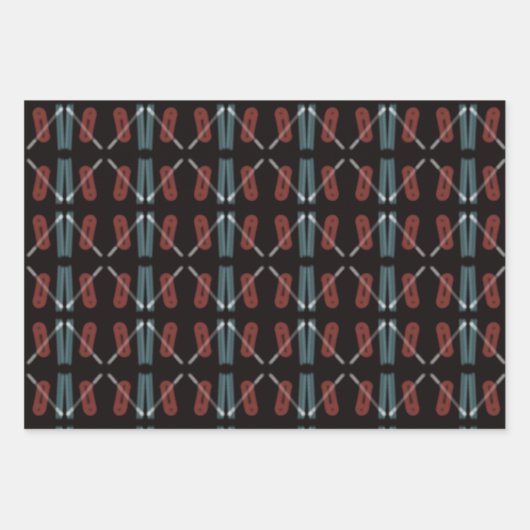 KARTEN SIE AUF PAPIER, MEIN LIEBE! GESCHENKPAPIER SET (Vorderseite 3)