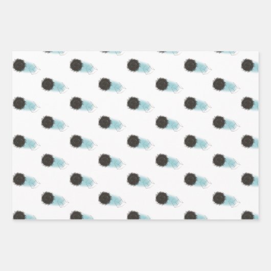 KARTEN SIE AUF PAPIER, MEIN LIEBE! GESCHENKPAPIER SET (Vorderseite 2)