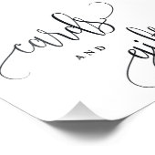 Karten signieren Wählen Sie Ihre Größe Schöne Kall Fotodruck (Ecke)