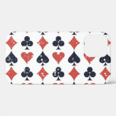 Karten spielen: Abstraktes Muster grunge Case-Mate iPhone Hülle (Rückseite (Horizontal))