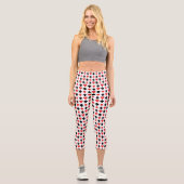 Karten spielen capri leggings (Vorderseite)