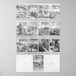 Karten spielen, die "Bubble"-Abenteuer besiegen Poster