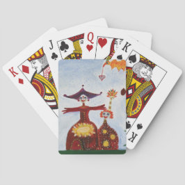 Karten spielen, die mich umarmen spielkarten