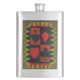 Karten spielen flachmann