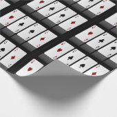 Karten spielen geschenkpapier (Ecke)