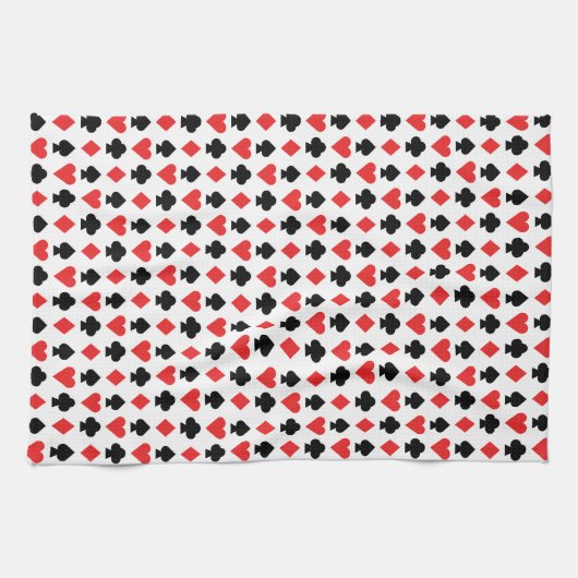 Karten spielen geschirrtuch (Horizontal)